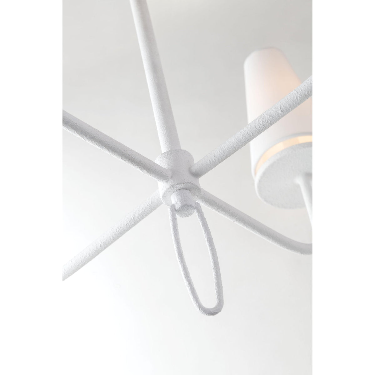 Curaeara Lustre Laiton Tissu Industriel Vintage - Neutralighting