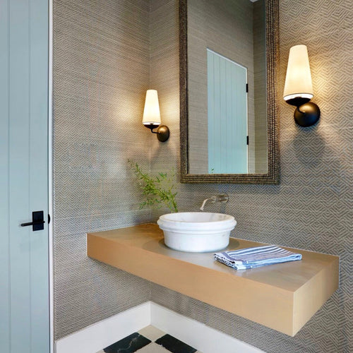 Avraee Applique Murale Laiton Tissu Minimaliste Moderne - Neutralighting