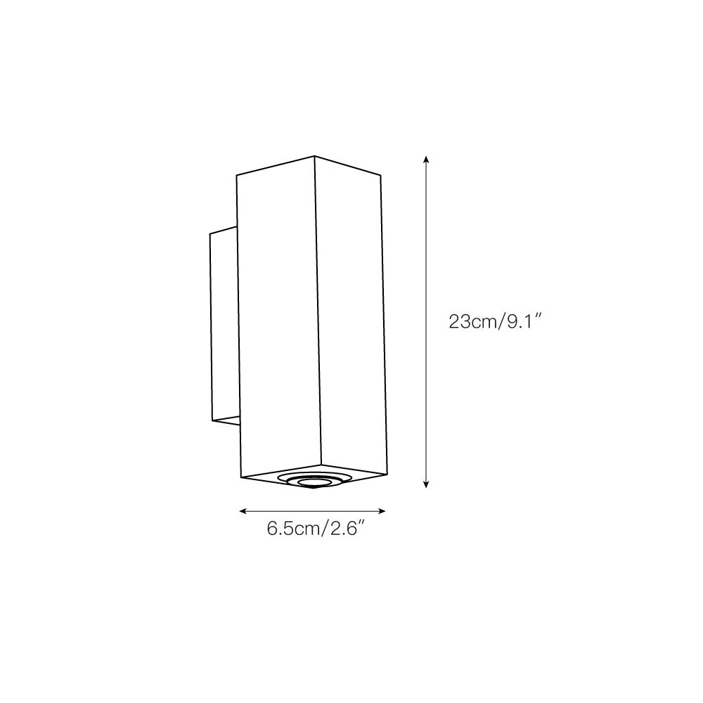 Uvineth Applique Murale Travertin Minimaliste Moderne - Neutralighting