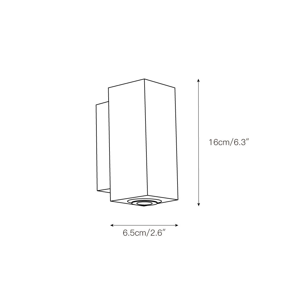 Uvineth Applique Murale Travertin Minimaliste Moderne - Neutralighting