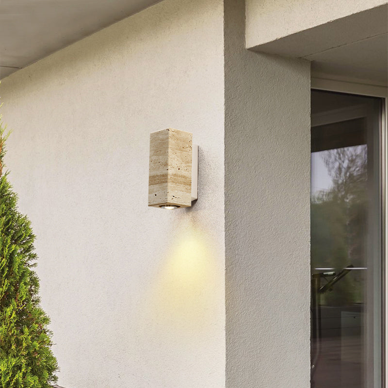 Uvineth Applique Murale Travertin Minimaliste Moderne - Neutralighting