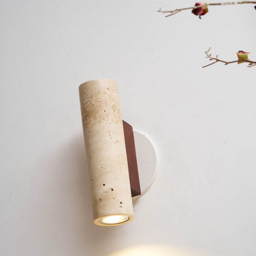 Uvineth Applique Murale Travertin Minimaliste Moderne - Neutralighting