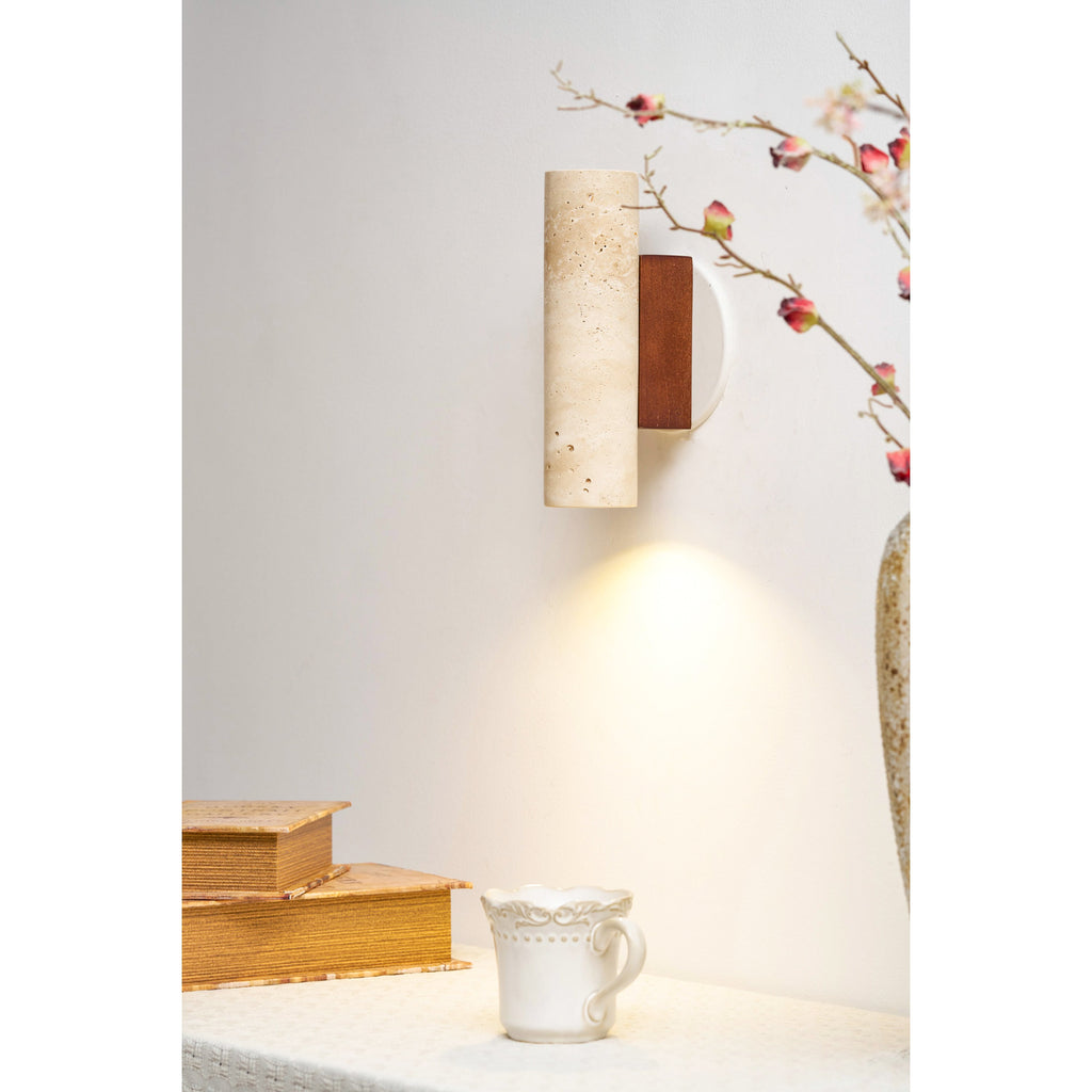 Uvineth Applique Murale Travertin Minimaliste Moderne - Neutralighting