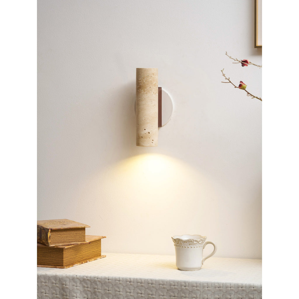 Uvineth Applique Murale Travertin Minimaliste Moderne - Neutralighting