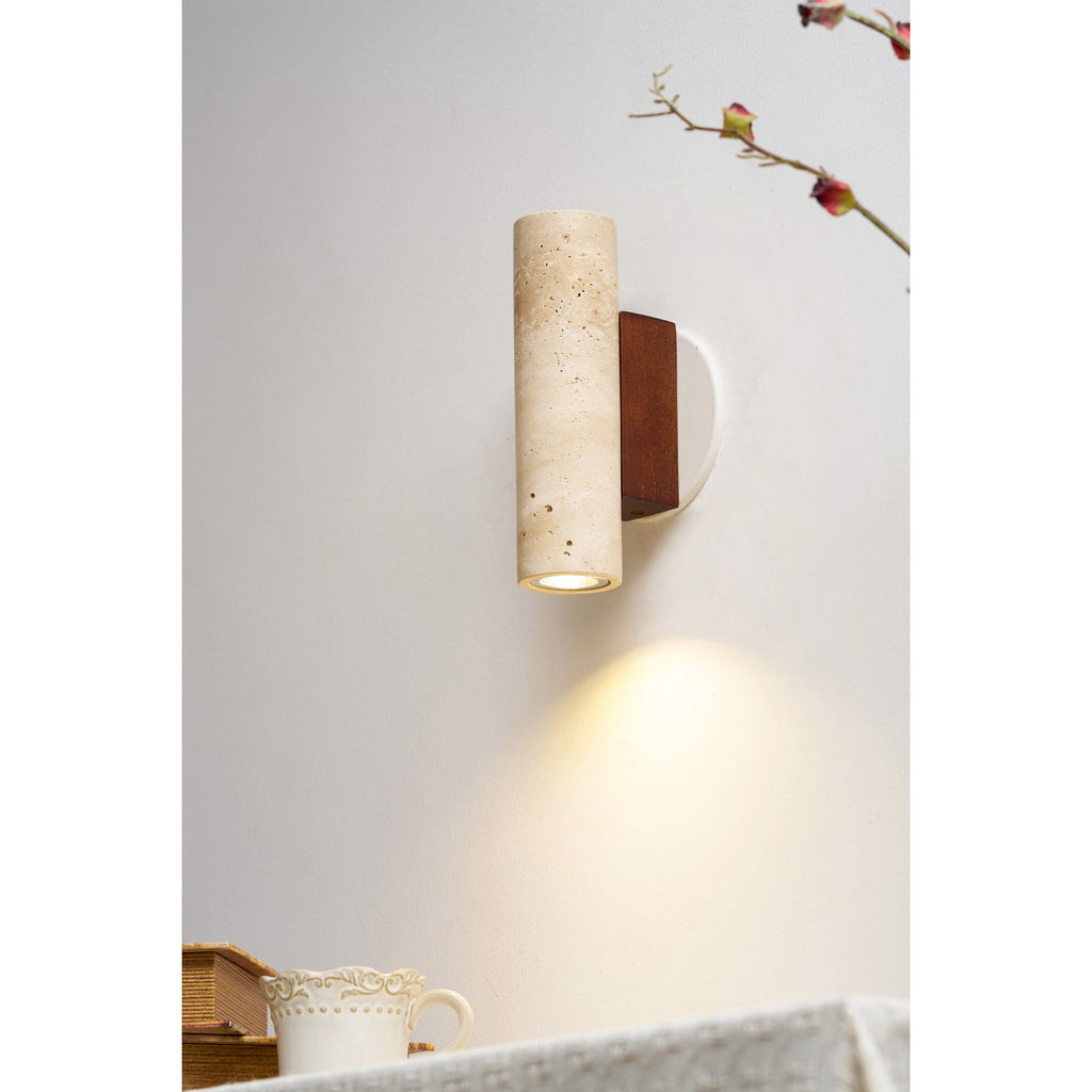 Uvineth Applique Murale Travertin Minimaliste Moderne - Neutralighting