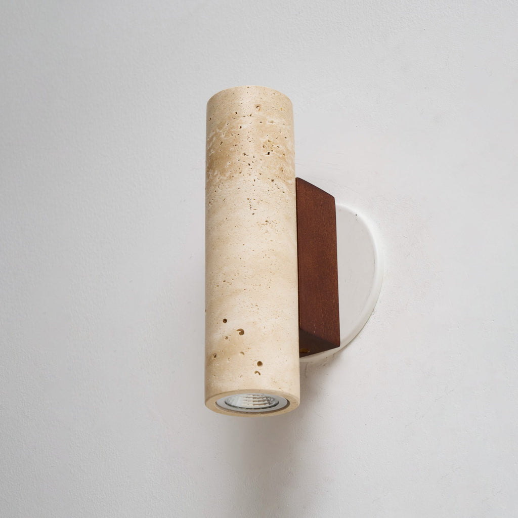 Uvineth Applique Murale Travertin Minimaliste Moderne - Neutralighting