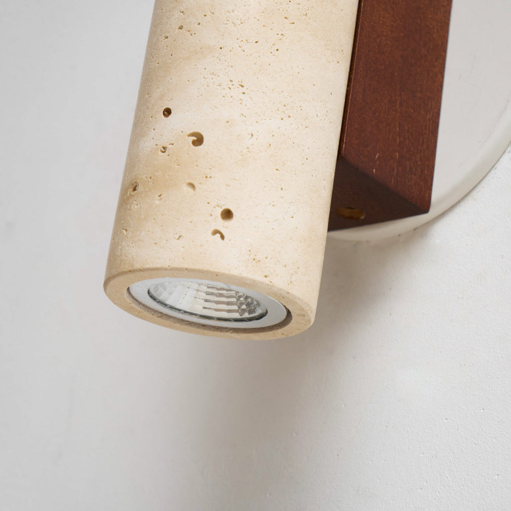 Uvineth Applique Murale Travertin Minimaliste Moderne - Neutralighting