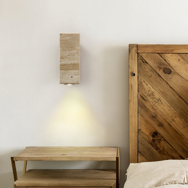 Uvineth Applique Murale Travertin Minimaliste Moderne - Neutralighting