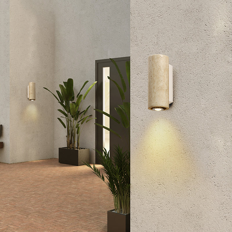 Uvineth Applique Murale Travertin Minimaliste Moderne - Neutralighting