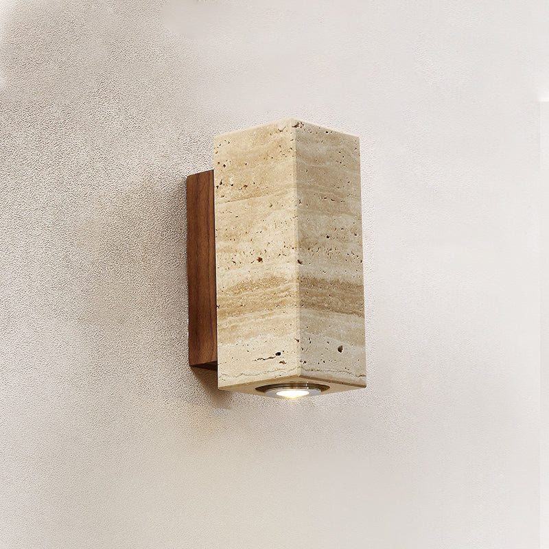 Uvineth Applique Murale Travertin Minimaliste Moderne - Neutralighting