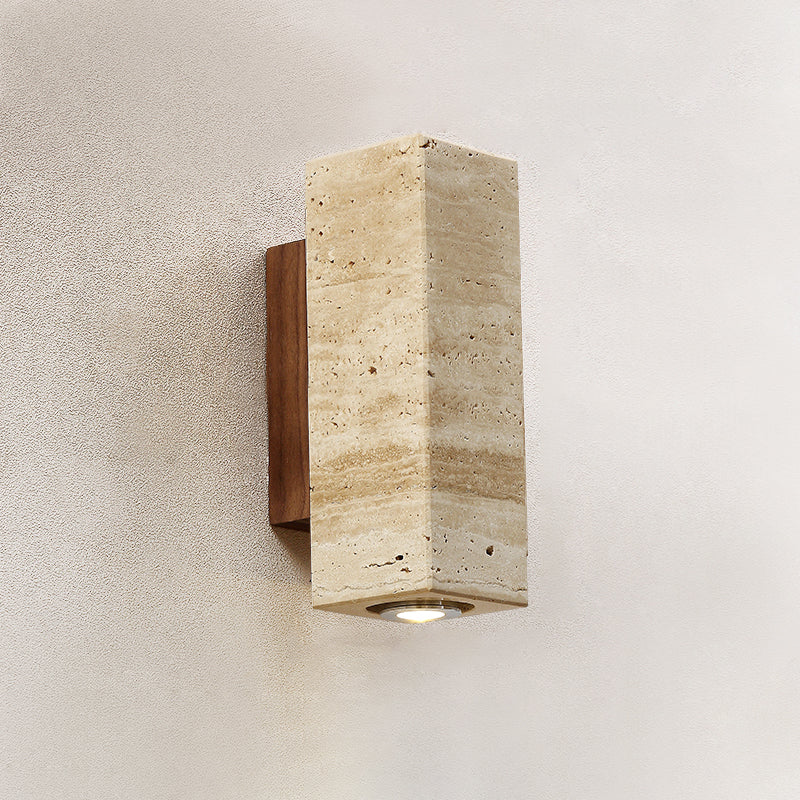 Uvineth Applique Murale Travertin Minimaliste Moderne - Neutralighting