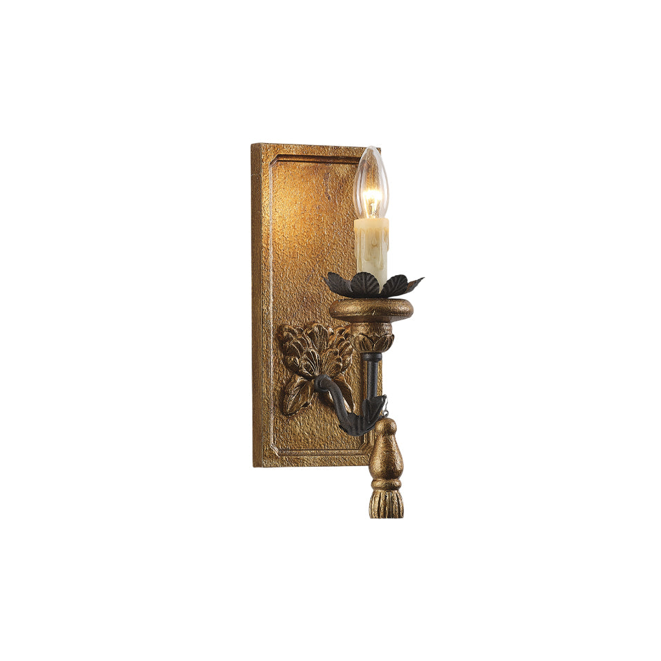 Lydorira Applique Murale Bois Métal Élégance Premium Vintage - Neutralighting