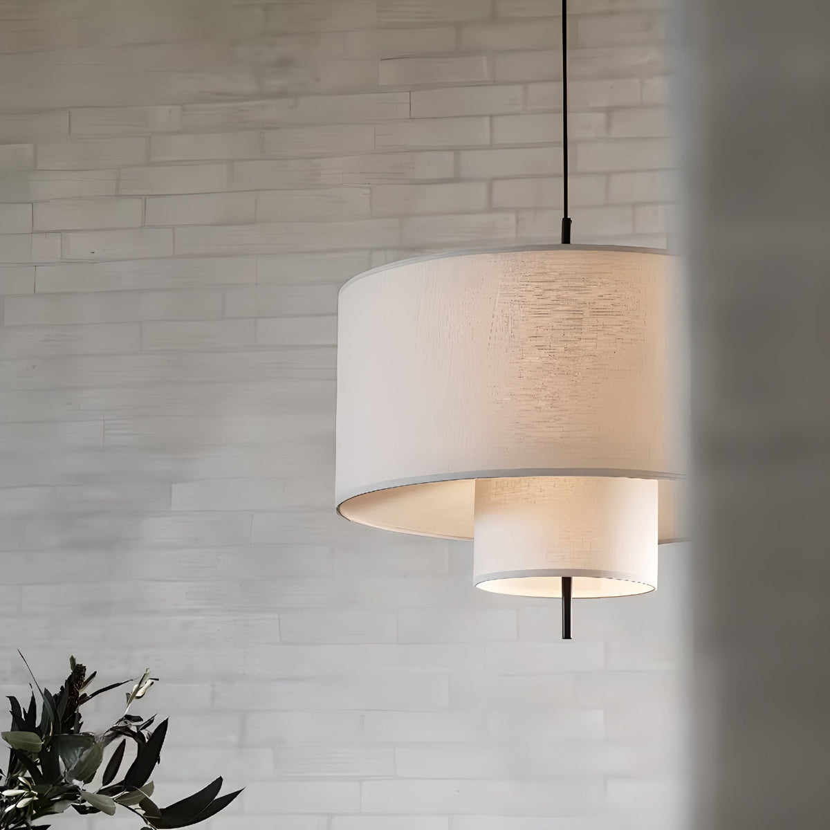 Ulphaa Suspension en Tissu Minimaliste Moderne - Neutralighting