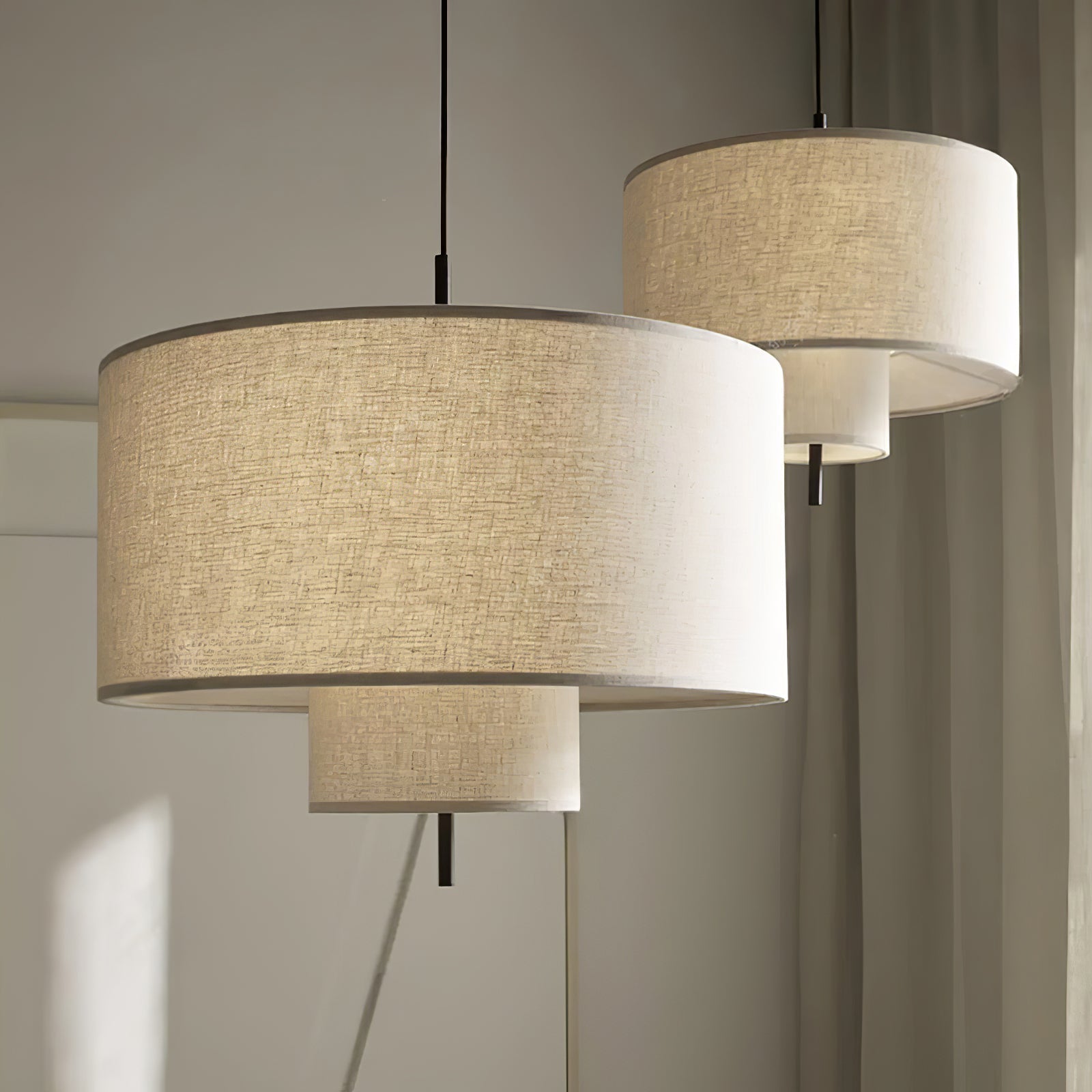 Ulphaa Suspension en Tissu Minimaliste Moderne - Neutralighting
