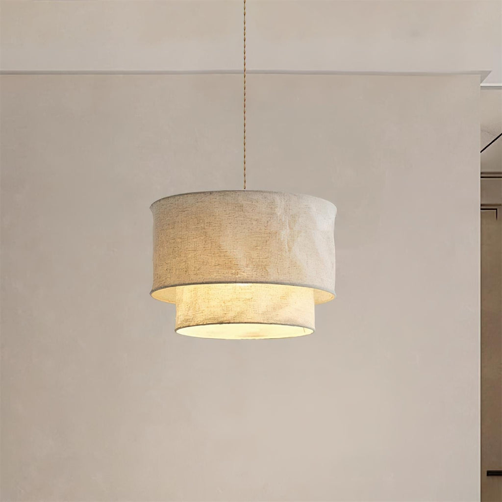Nuvai Suspension en lin naturel - Neutralighting
