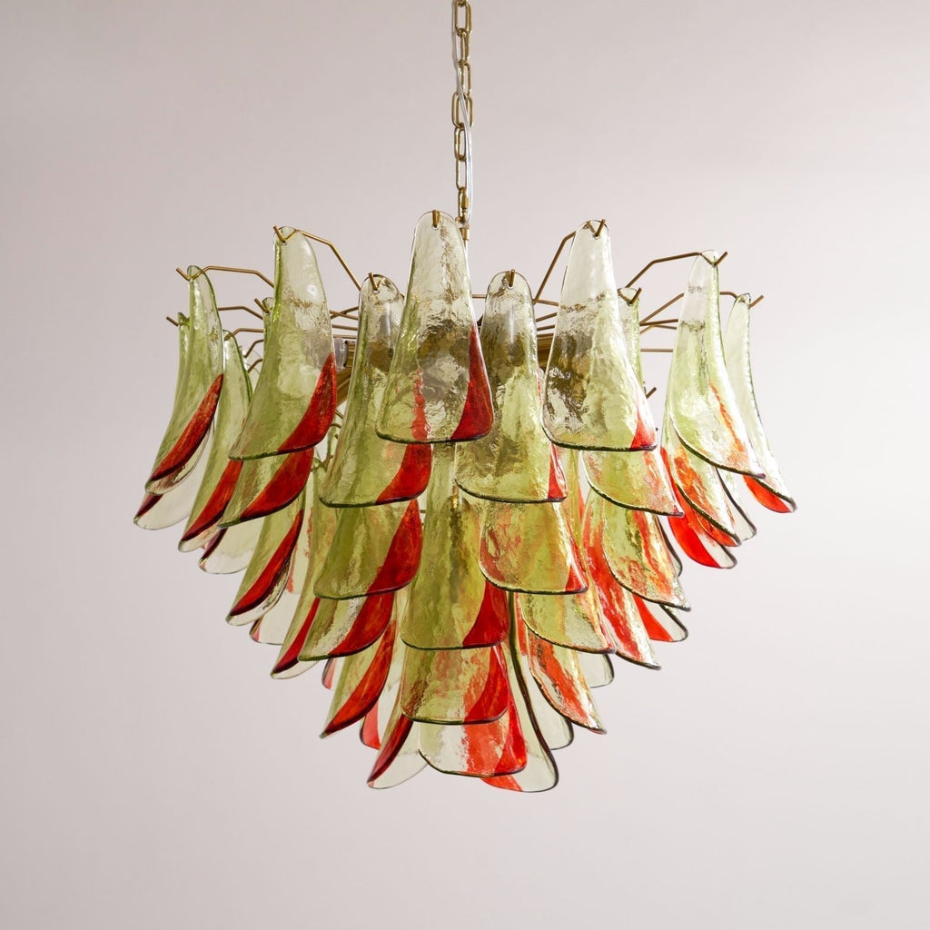 Aurora Lustre en Verre Murano Pétale Élégant - Neutralighting