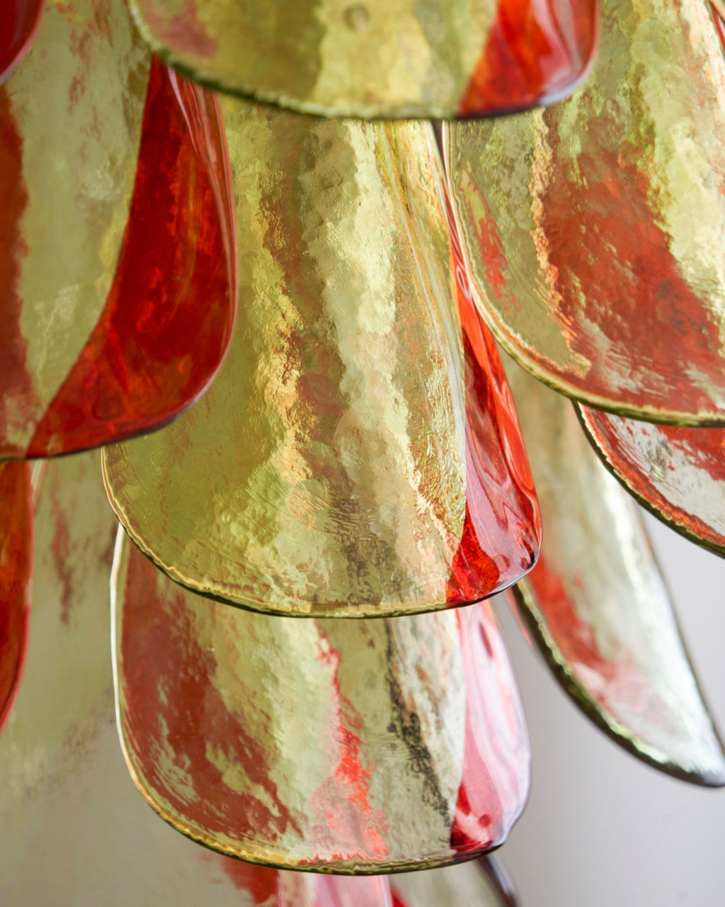 Aurora Lustre en Verre Murano Pétale Élégant - Neutralighting