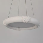 Marika Lustre Plâtre Circulaire Floral - Neutralighting