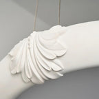 Marika Lustre Plâtre Circulaire Floral - Neutralighting