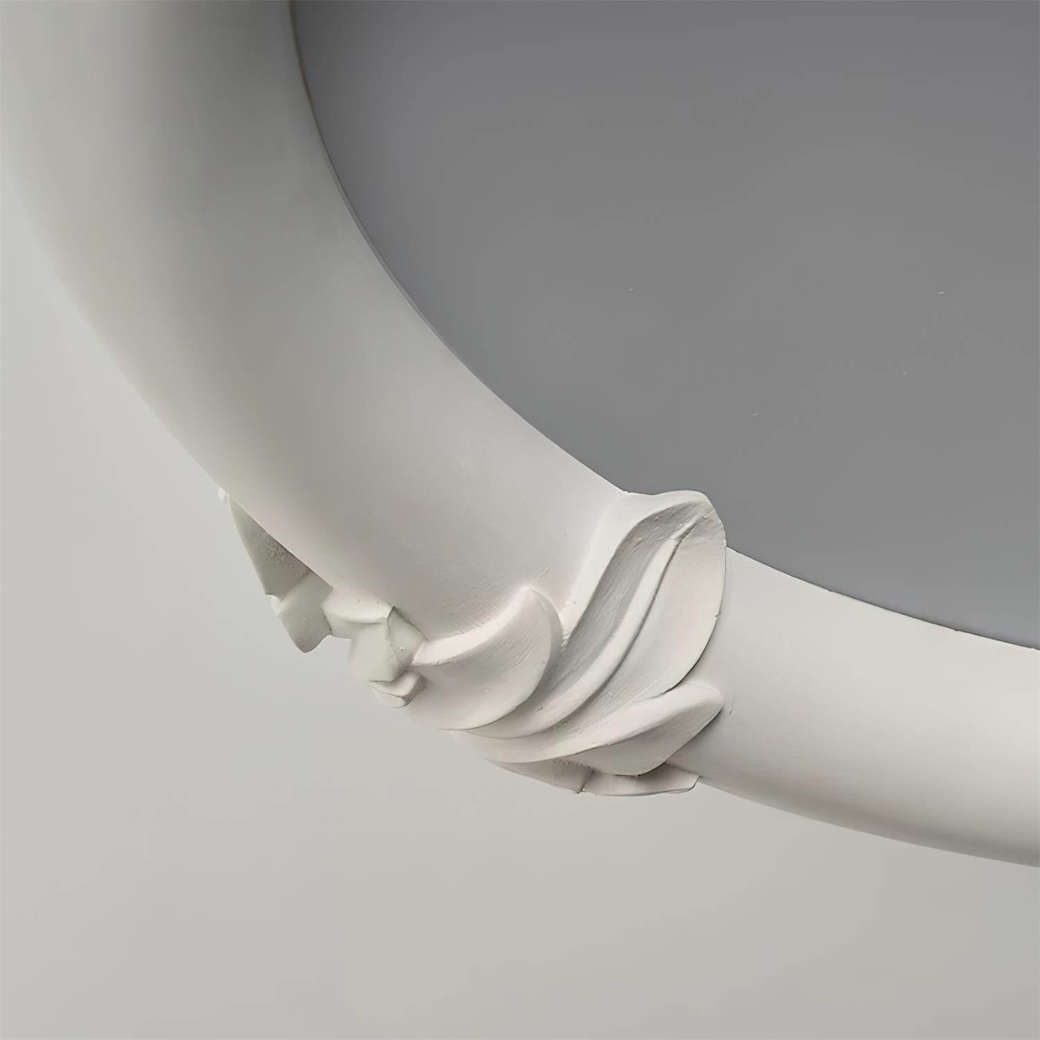 Marika Lustre Plâtre Circulaire Floral - Neutralighting