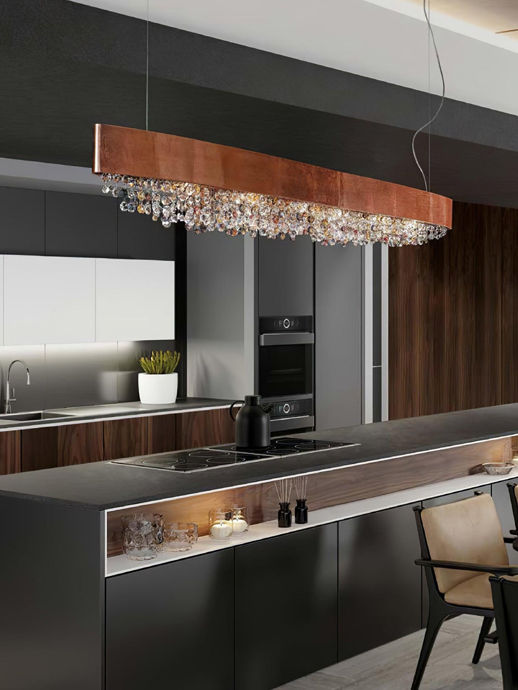 Lymara Suspension en Cristal Moderne de Luxe - Neutralighting