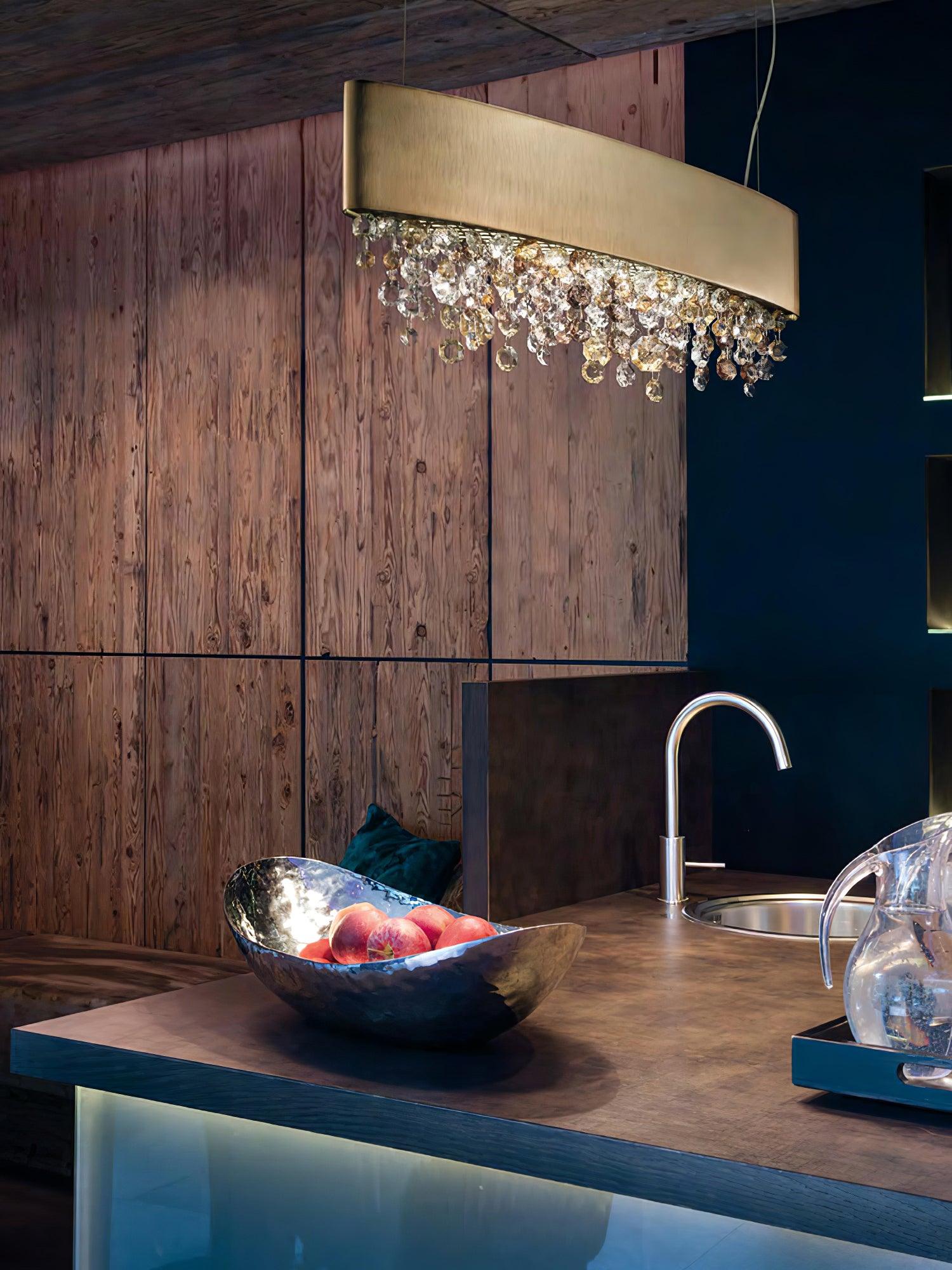 Lymara Suspension en Cristal Moderne de Luxe - Neutralighting
