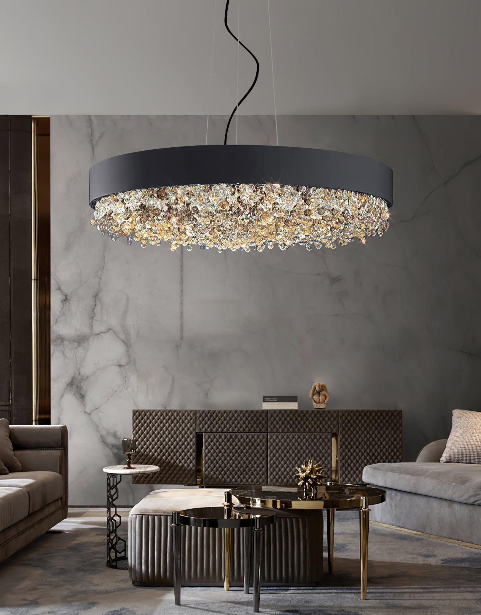Lymara Suspension en Cristal Moderne de Luxe - Neutralighting