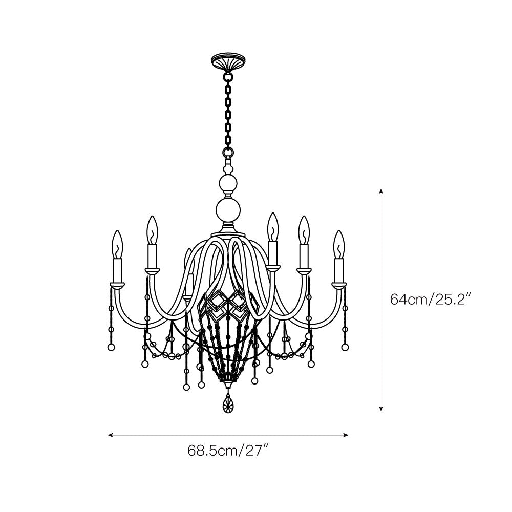 Ilphaeth Lustre Laiton Cristal Luxe - Neutralighting