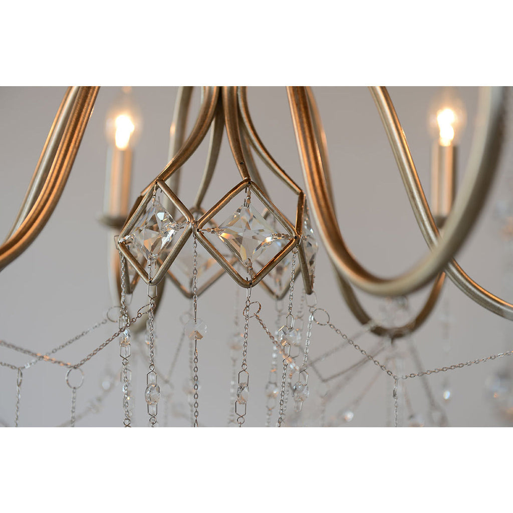 Ilphaeth Lustre Laiton Cristal Luxe - Neutralighting