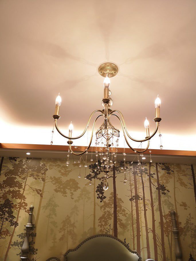Ilphaeth Lustre Laiton Cristal Luxe - Neutralighting
