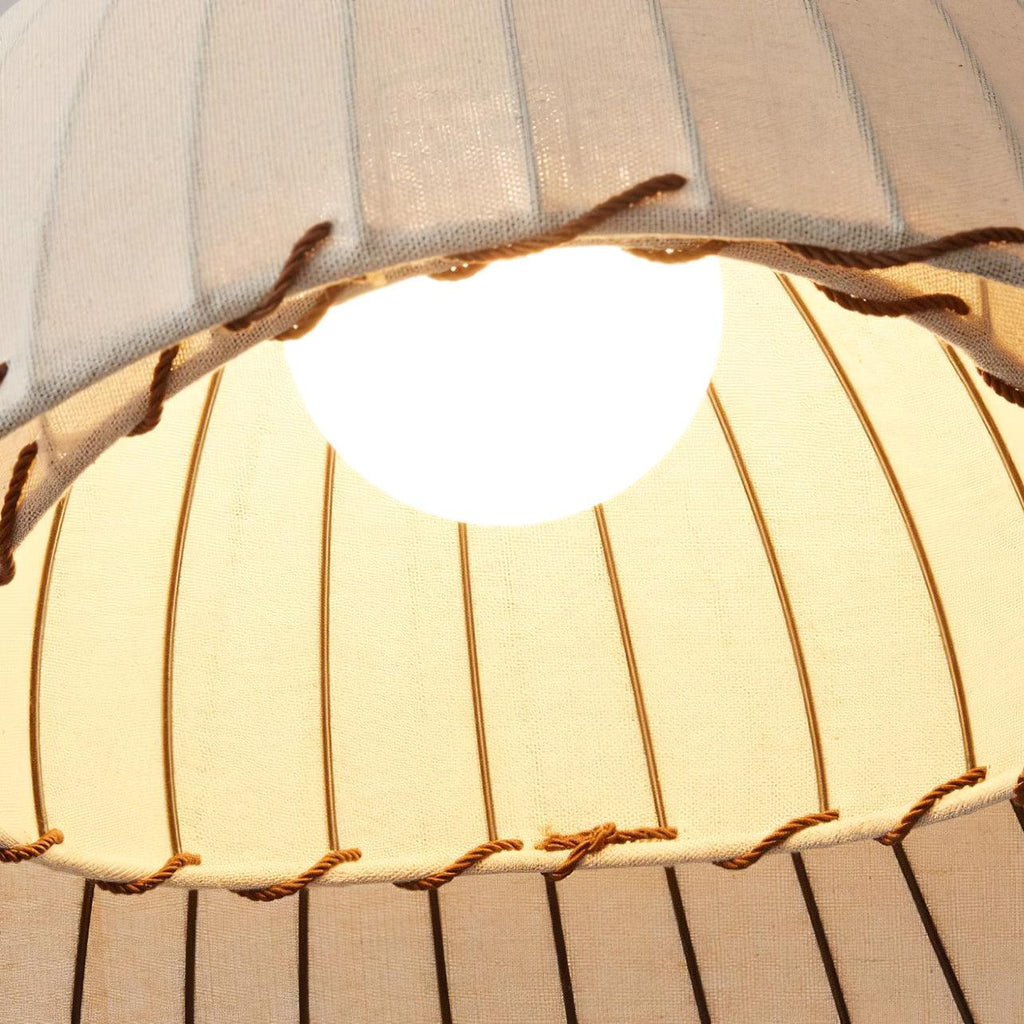 Eclipta Suspension en Lin Tissu - Neutralighting