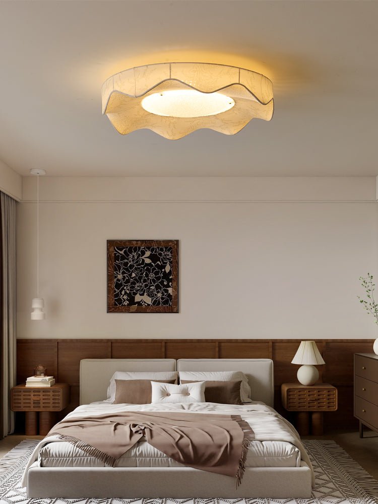Arvele Plafonnier en Tissu Art Nordique Premium - Neutralighting