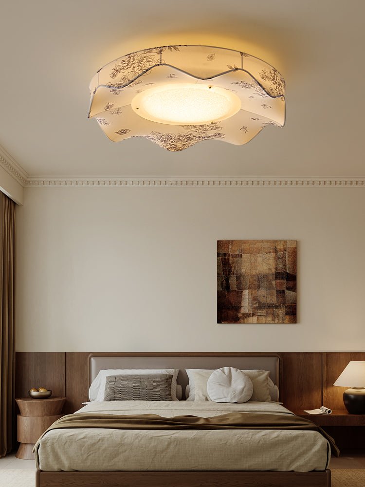 Arvele Plafonnier en Tissu Art Nordique Premium - Neutralighting