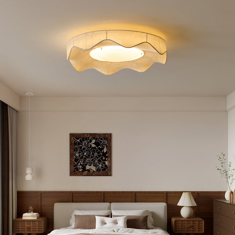Arvele Plafonnier en Tissu Art Nordique Premium - Neutralighting