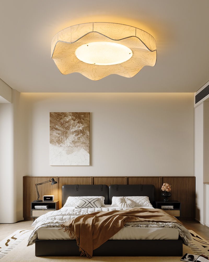 Arvele Plafonnier en Tissu Art Nordique Premium - Neutralighting