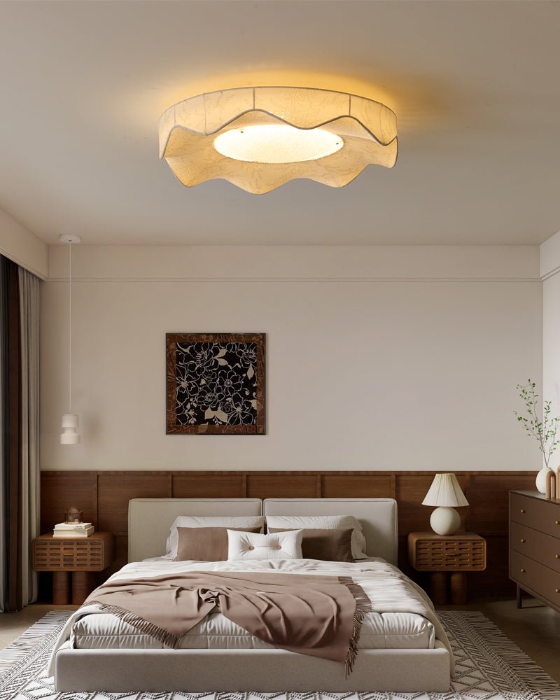 Arvele Plafonnier en Tissu Art Nordique Premium - Neutralighting