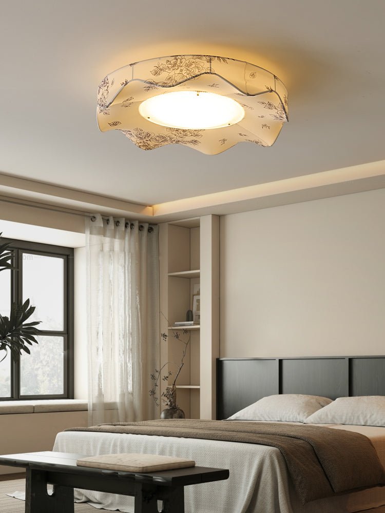 Arvele Plafonnier en Tissu Art Nordique Premium - Neutralighting