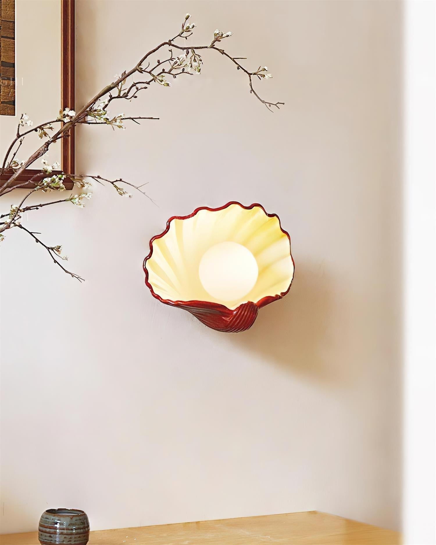 Applique Murale en Forme de Coquillage - Neutralighting