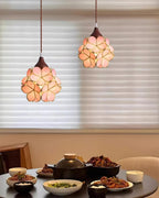 Velina Lustra Lampe Suspendue Pétale Rose - Neutralighting