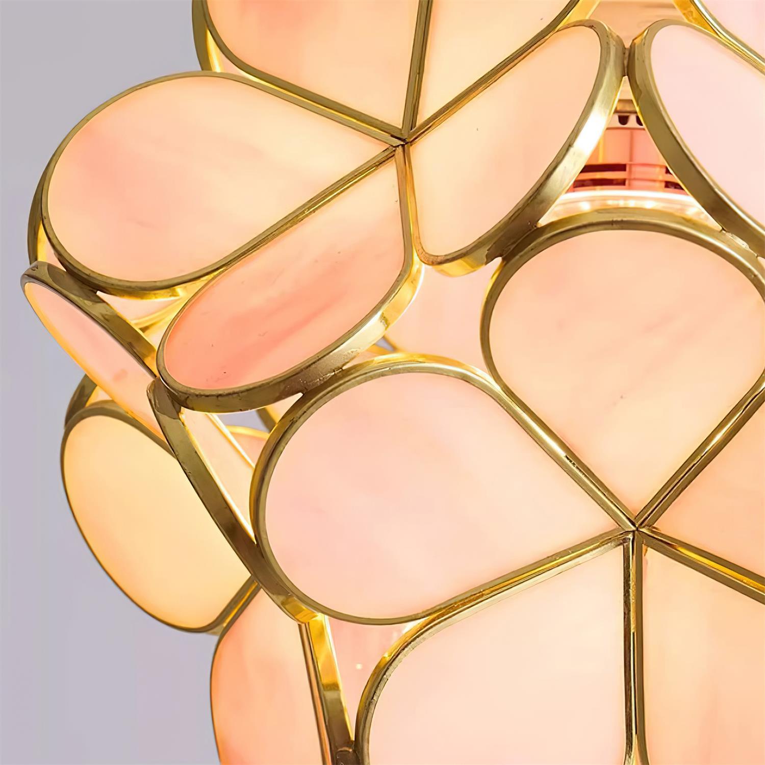 Velina Lustra Lampe Suspendue Pétale Rose - Neutralighting