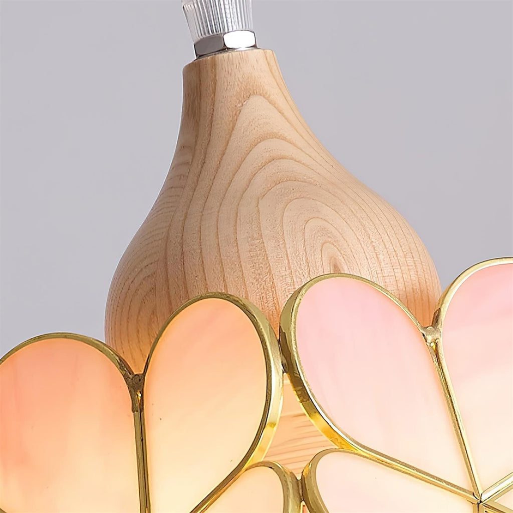 Velina Lustra Lampe Suspendue Pétale Rose - Neutralighting