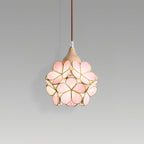 Velina Lustra Lampe Suspendue Pétale Rose - Neutralighting