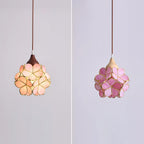 Velina Lustra Lampe Suspendue Pétale Rose - Neutralighting