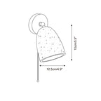 Solaro Applique Murale Travertin Avec Chaîne De Tirage - Neutralighting