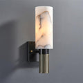 Luste Lampe Murale Cylindrique en Albâtre - Neutralighting