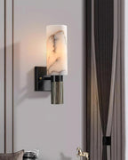 Luste Lampe Murale Cylindrique en Albâtre - Neutralighting
