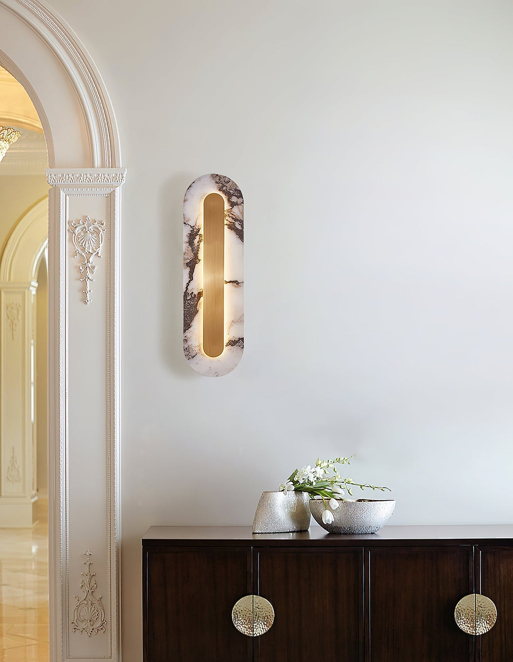 Marmo Applique Murale Marbre Moderne - Neutralighting