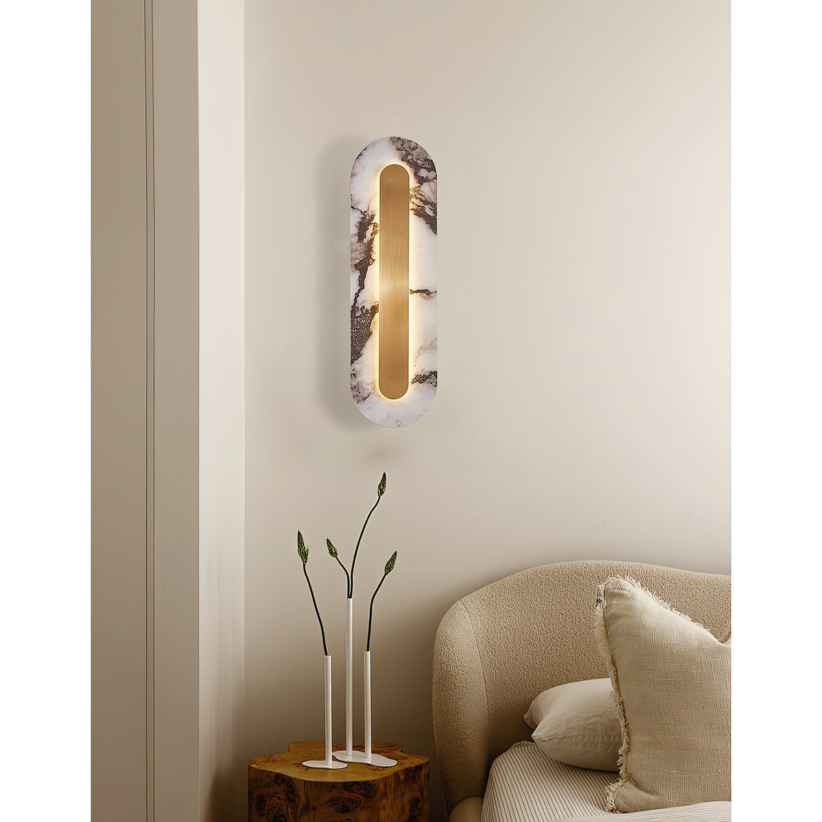Marmo Applique Murale Marbre Moderne - Neutralighting