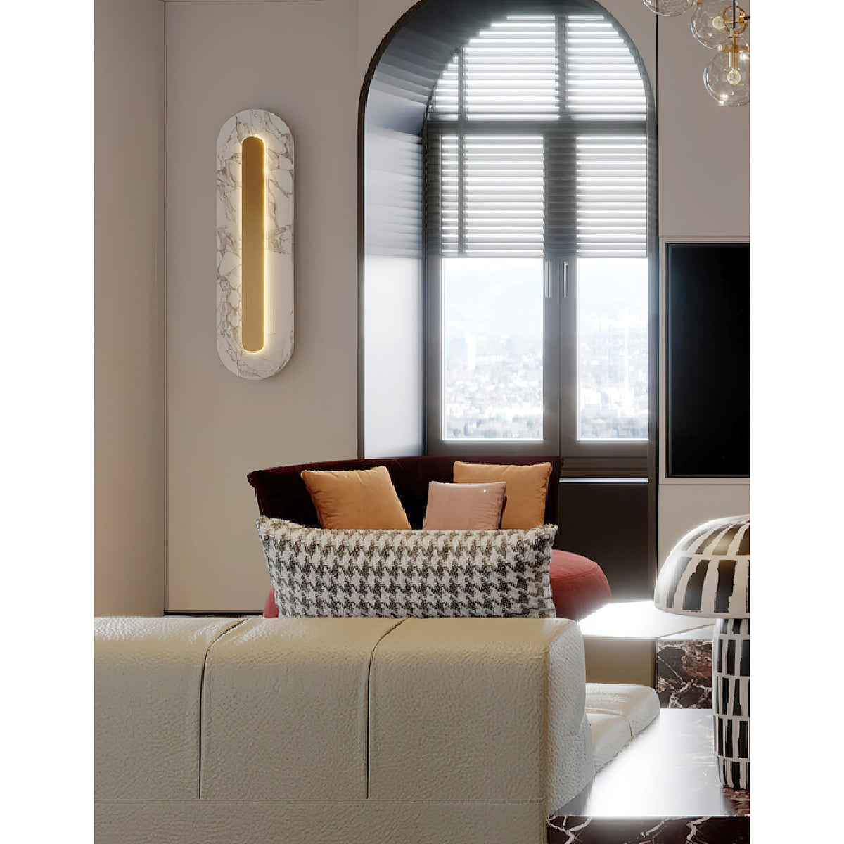 Marmo Applique Murale Marbre Moderne - Neutralighting