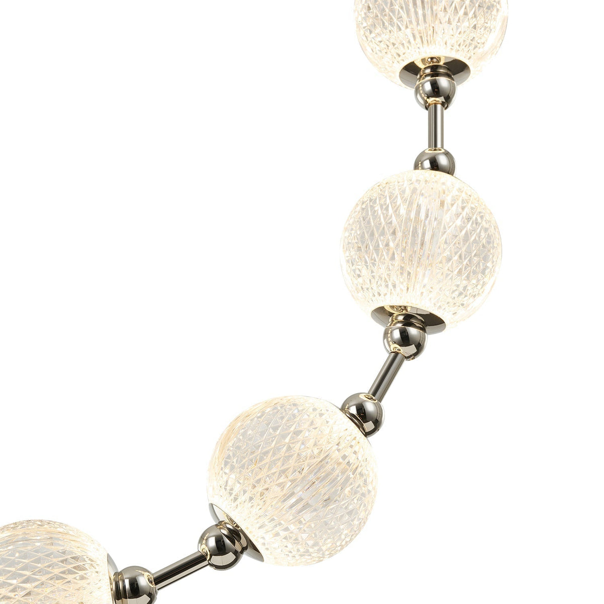 Myphais Lustre Métal Plastique Perlé Moderne - Neutralighting